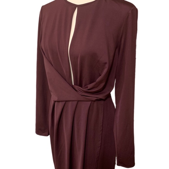ASOS Dresses & Skirts - ASOS plum Long Sleeve Dress - 12
